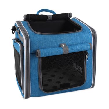 Корзина для велосипеда Demseyq Hunde – велосипедна сумка-рюкзак для собак з вентиляцією, регульована переноска для прогулянок та подорожей