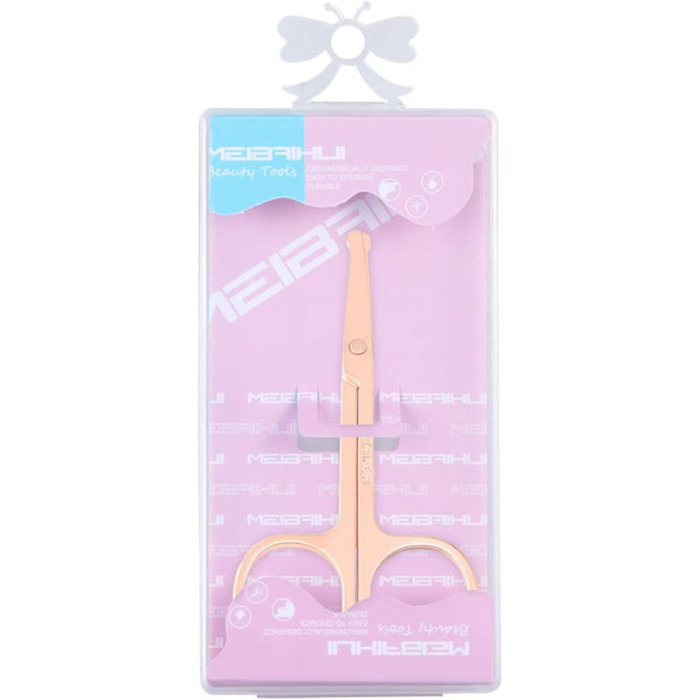 Професійна фенувальна ножиця для собак та котів EWANTO: безпечна, золота, з нержавіючої сталі (10 шт.)