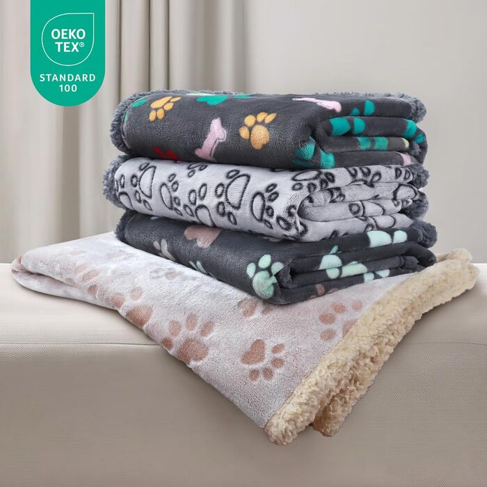 Водонепроникна ковдра для домашніх тварин Luciphia XL (215.9 x 152.4 см) - захист меблів, м'яка, флатуха, миється