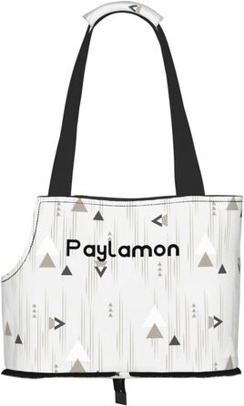 Траплянка сумка-переноска для котів та собак, складна, для подорожей, літаків, автобусів, метро (геометричний принт)