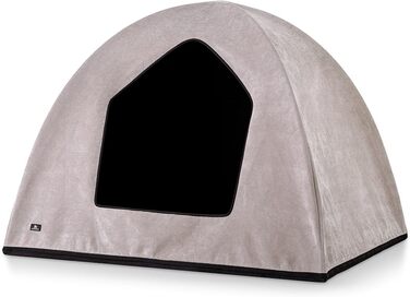 Будка для собак Knuffelwuff Yucatan XL, бежева, 105 x 85 x 80 см - підходить для лежанок, матраців та корзинок для собак