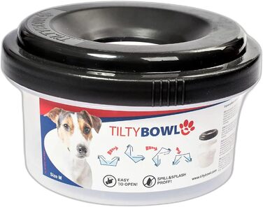 Миска для собак Tilty Bowl, розмір M, колір антрацит-сірий