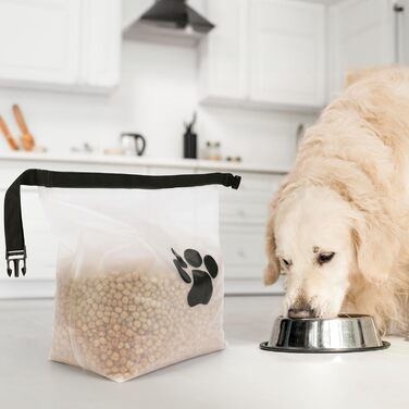 Сумка для зберігання корму для собак BELLE VOUS - 9 л, для подорожей, зручна та практична