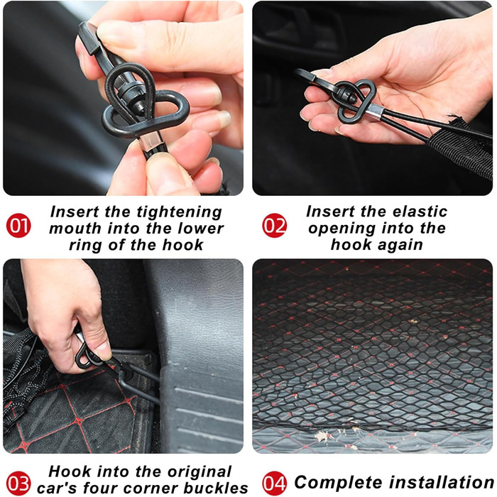 Сітка для собак у багажник авто: захисний бар'єр, 120x90 см