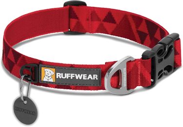 Нашийник Ruffwear Hoopie для маленьких собак, регульований, розмір S (28-36 см), червоний Red Butte
