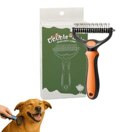 Щітка для видалення підшерстка та ковтунів Fellzauber, оранжева