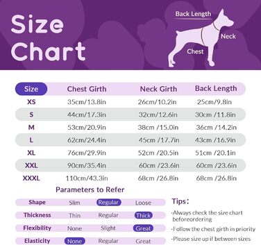 Теплий зимовий одяг для собак PUMYPOREITY: жилет для маленьких собак та цуценят, колір фіолетовий, розмір XS