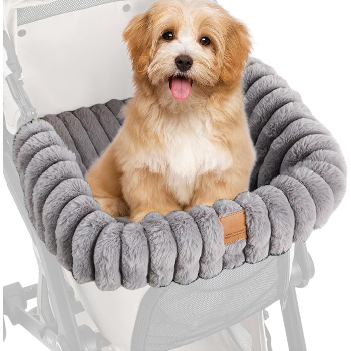 Підкладка для візка для собак та дітей - тепла, м'яка, знімний килимок з магнітною застібкою | для дому, подорожей, котів, цуценят, всередині та зовні