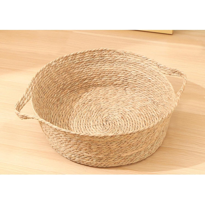 Клітка-лежанка для котів та цуценят F Fityle, лежанка-корзина для котів, 45x15 см, бежева