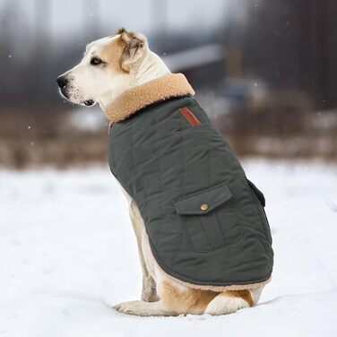 Зимовий теплий одяг для собак Citétoile: куртка з флісу для чихуахуа, такси та інших порід, сірий колір, розмір XS