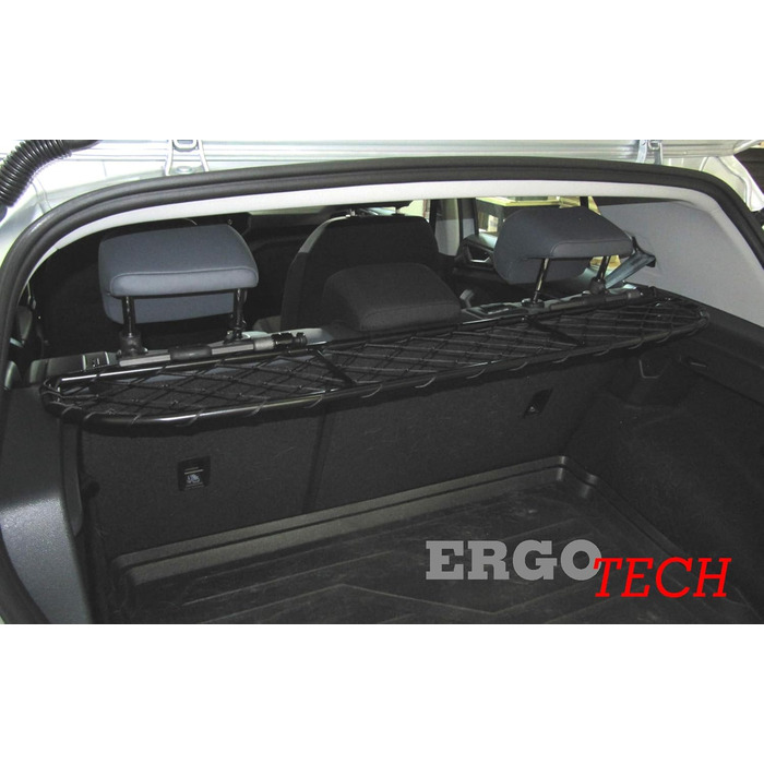 Сітка перегородки для Volkswagen T-Cross ERGOTECH RDA65-HXXS16 - для собак та багажу. Безпечна та комфортна для вашого улюбленця!