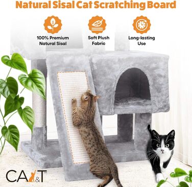 CA&T Ultimate Value котячий будинок і кігтеточка для котів