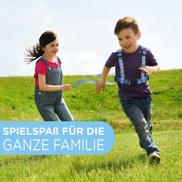 Jubi® Синя поводи для коней для дітей - регульовані розміром для ідеальної посадки та сумка для зберігання - екіпірування для коней для дітей/іграшки для коней