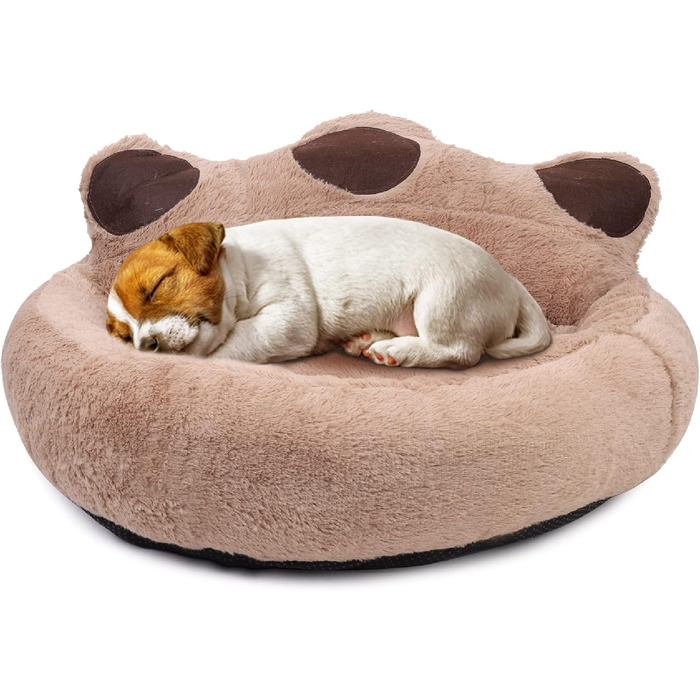 М'яке ліжко для собак та котів Tapsy - зручне, миється, 55 см, розмір M (40 x 34 см)