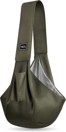 Сумка-переноска для собак та котів, армійний колір