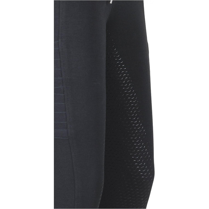 Легінси для верхової їзди Lazura Hanna | Повний силіконовий покрив | Рідні штани з 2 кишенями для телефону та регулюванням ширини | Чорні легінси з повним покриттям | Верхова екіпіровка розмір 36-46, 38, Чорний