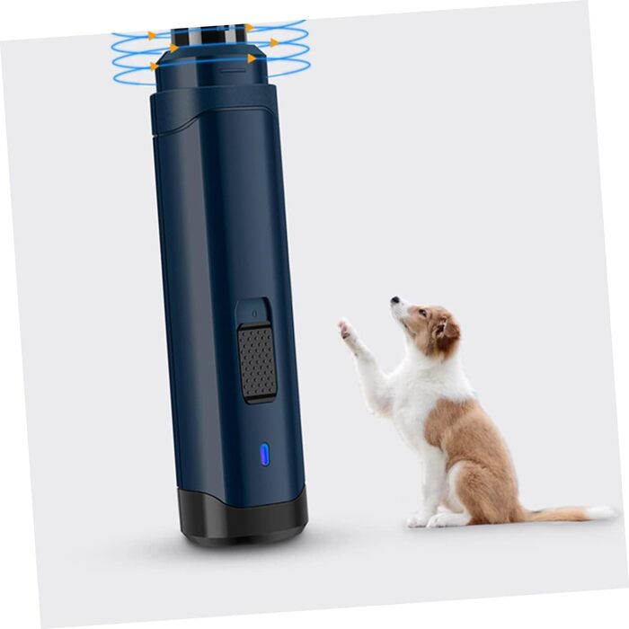 Електричний триммер для кігтів домашніх тварин BESPORTBLE з USB-зарядкою, ABS-матеріал, тихий мотор для собак та котів