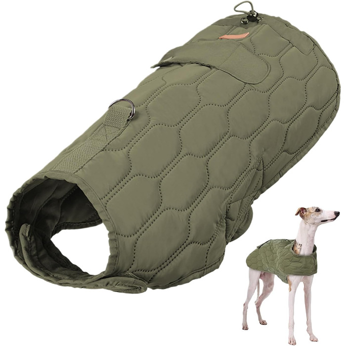 Зимовий теплий одяг для собак: тепла жилетка та куртка для будь-якої породи | Браун