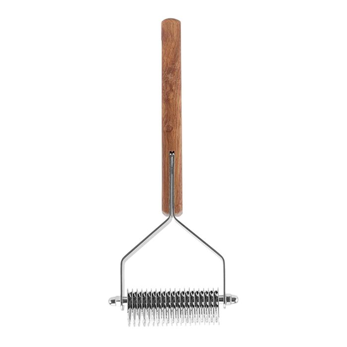 Щітка для видалення підшерстка для собак, двостороння, гребінець для собак та котів, інструмент для видалення ковтунів, гребінець для підшерстка, видалення ковтунів для собак та котів