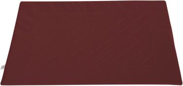 Килимок для собак Barry & Lucy: лежанка, килимок для авто, лежанка для подорожей, водонепроникний, з штучної шкіри (75x105, 105x75, темно-червоний)