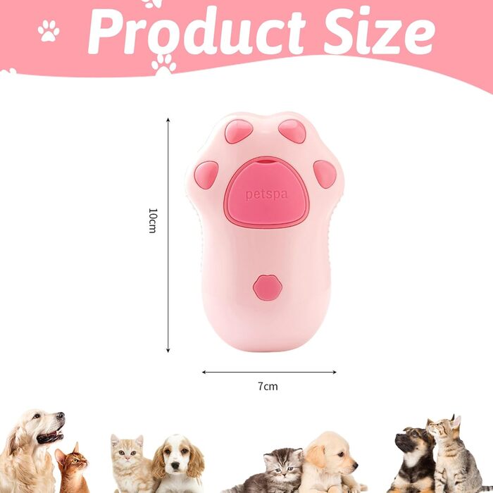 Щітка для котів та собак з водою, для короткої та довгої шерсті. Щітка для видалення шерсті, масажу та догляду за тваринами (3 стилі)