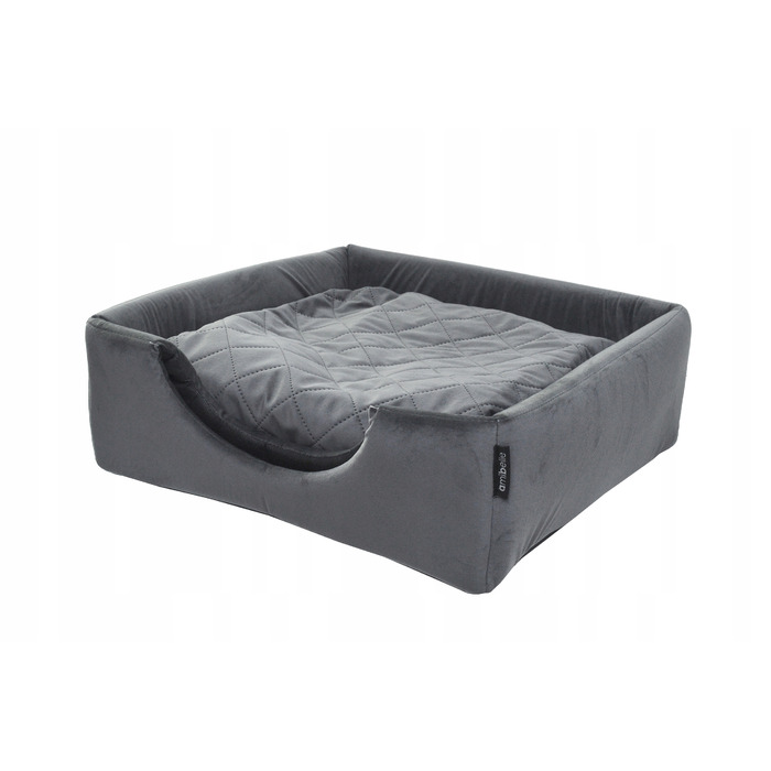 Ліжко-будиночок 2в1 для собак та котів, 48x48 см, антиковзальна підстилка