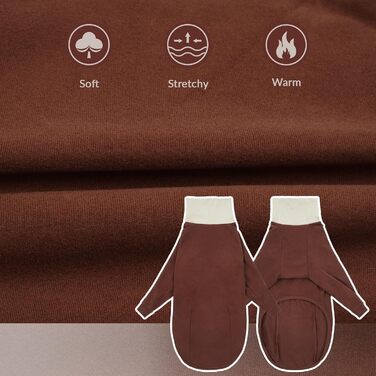 Теплий пуловер для віндхундів та віппотів (вайєт) з флісу, армійсько-зелений та коричневий кольори, розмір XL