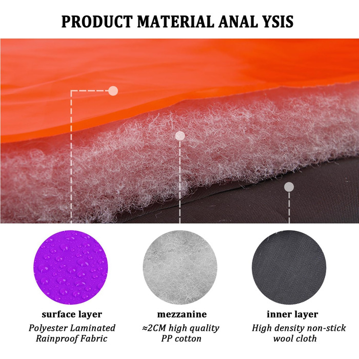 Відбиваюча куртка для собак великих порід, зимова водонепроникна тепла куртка-манта для собак, жилет для собак з D-початком для активного відпочинку, спорту та полювання (4XL, фіолетовий)