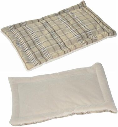 М'яка тепла ковдра для собак та котів Nanook XL, 70x45 см, бежева, washable