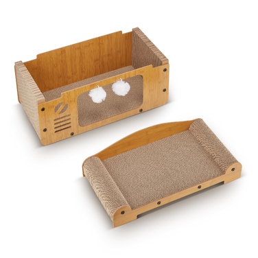 Низька дряпалка-ліжка, килимки для дряпання GLOBANI (до 60 см)