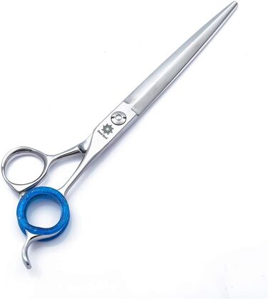 Професійні ножиці для грумінгу тварин 7.0 дюймів, з нержавіючої сталі, прямі, для собак та котів, для салону та дому
