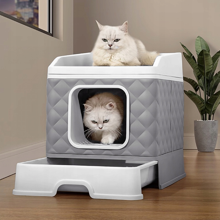 Закритий лоток для котів Globani, 50,5 см x 41 см x 49 см