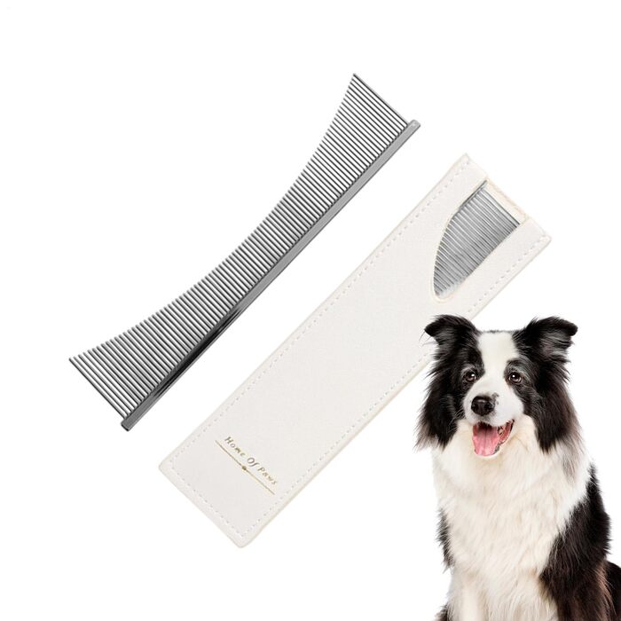 Гребінець для собак та щіток для котів: догляд за шерстю, аксесуари для купання, підходить для довгошерстих порід та цуценят, срібний