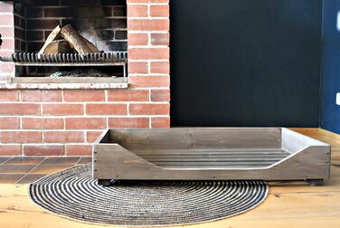 Ліжко для собак Dekorie з масиву хоза - 60-110 x 40-60 см. Підходить для собак різних розмірів. Колір: коричневий, вінтаж. Клітка/софа для собак/кішок