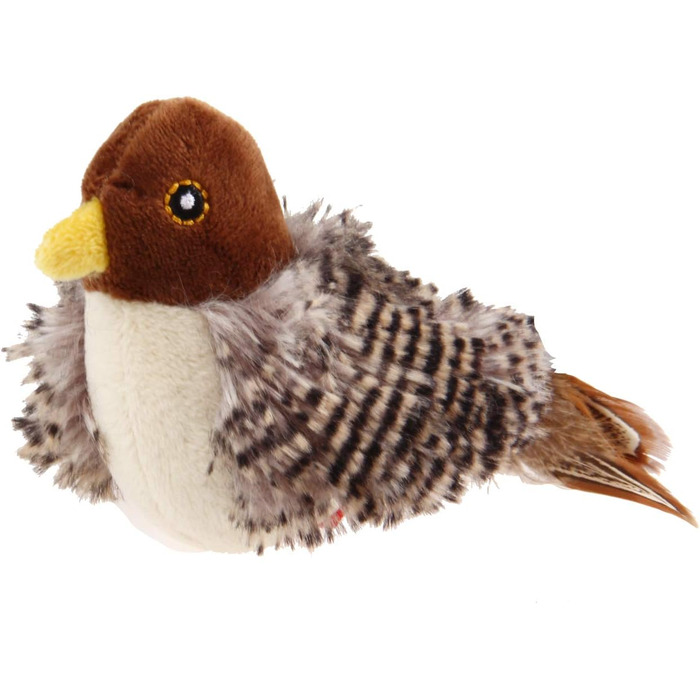 Іграшка для котів SuHaco GiGwi Melody Chaser - пташка, інтерактивна, з дзвоном