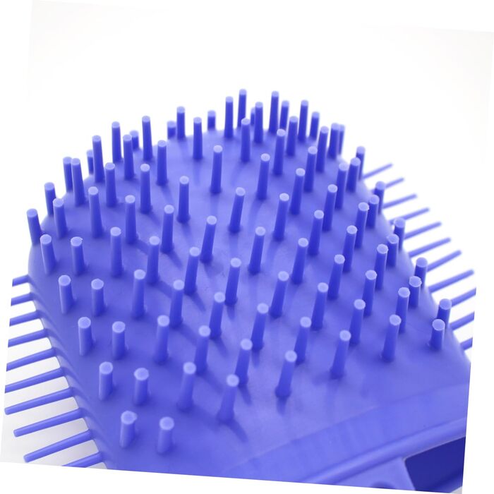 Масажер для миття лап собак FRCOLOR - силіконовий, з ручкою, для чищення та масажу лап. Підходить для собак середніх розмірів (M)