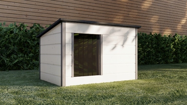 Буда для собак TajgaWood, дерево, зовнішні розміри: 109 x 79 x 69 см