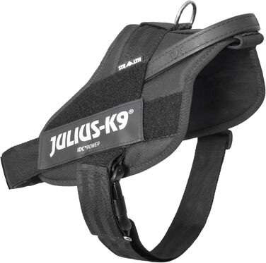 Шлея Julius-K9 IDC Stealth для собак, розмір 2XL/3, чорна