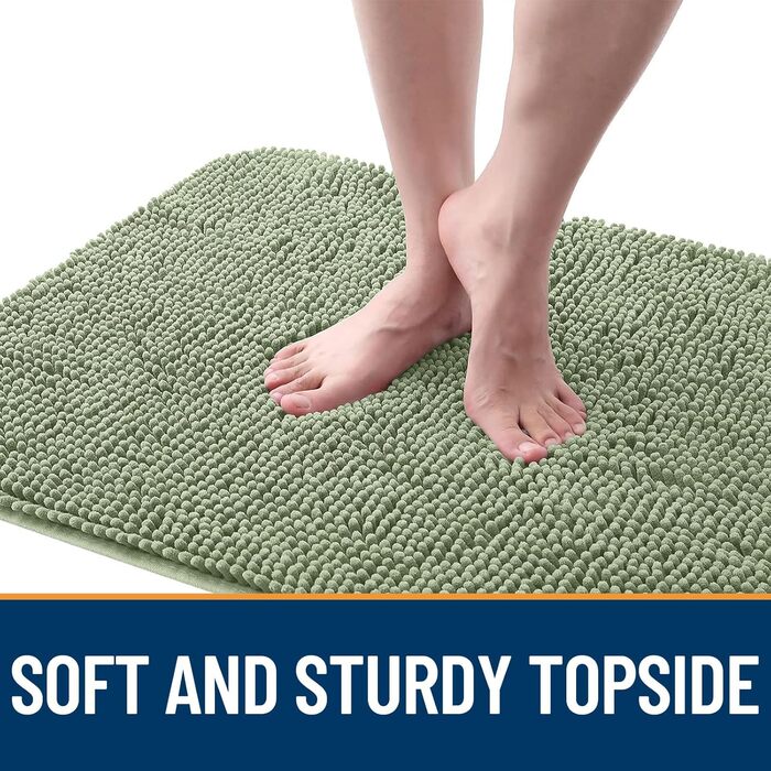 Набір килимків для собак OLANLY, 4 шт., 76.2 x 50.8 см, швидковисихаючі, антиковзаючі, для входу в дім