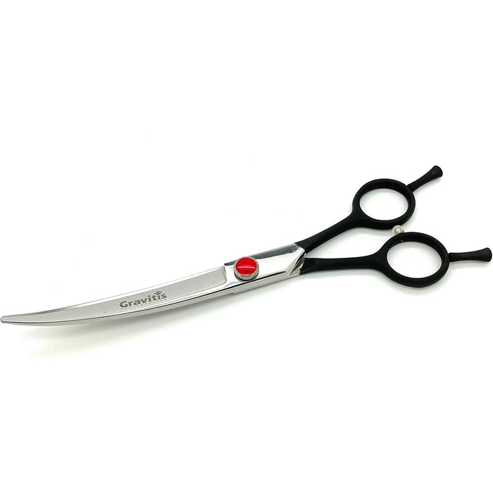 Професійна фен для грумінгу тварин, чорний, для правші та лівші, 19,1 см