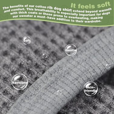 Теплий та функціональний легкий собачий пуловер для цуценят; еластичний бежевий одяг з легкою застібкою, ідеальний для чихуахуа та йоркширських терьєрів – покращує комфорт, середній розмір, бежевий колір