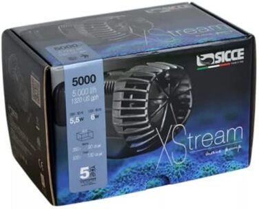 SICCE XStream 5000 л/год, аератор для акваріумів