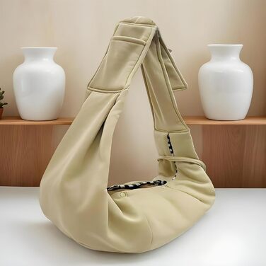 Сумка-переноска для собак | Дихаюча переноска для цуценят з вентиляцією - легкий багатофункціональний аксесуар для подорожей, походів, активного відпочинку, прогулянок, громадського транспорту та покупок, хакі