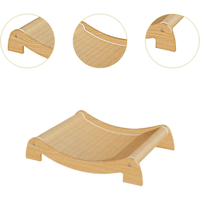 Кігтеточки для котів перфк: іграшки, лежанки, крісла з сизалю та картону для середніх котів (з підголівником та без)