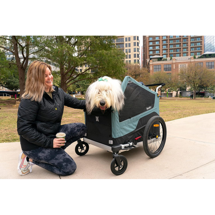 Фahrradanhänger Bark Ranger для дорослих Burley – унісекс, чорний/синій