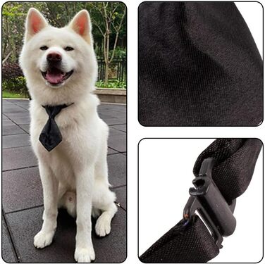 Кепка для домашніх тварин AHEOVSD з бантом на шиї, чорна, поліестер. Кепка для собак та котів, аксесуар для костюмів на відпочинок