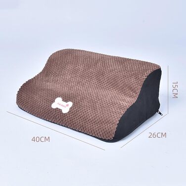 Сходинка для собак, пандус для маленьких собак, для сходів на ліжко, знімний чохол, м'який нахил, для дому