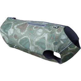 Жилет для собак Hurtta Schwimmweste Jagd Sportler, зелений камуфляж, XS