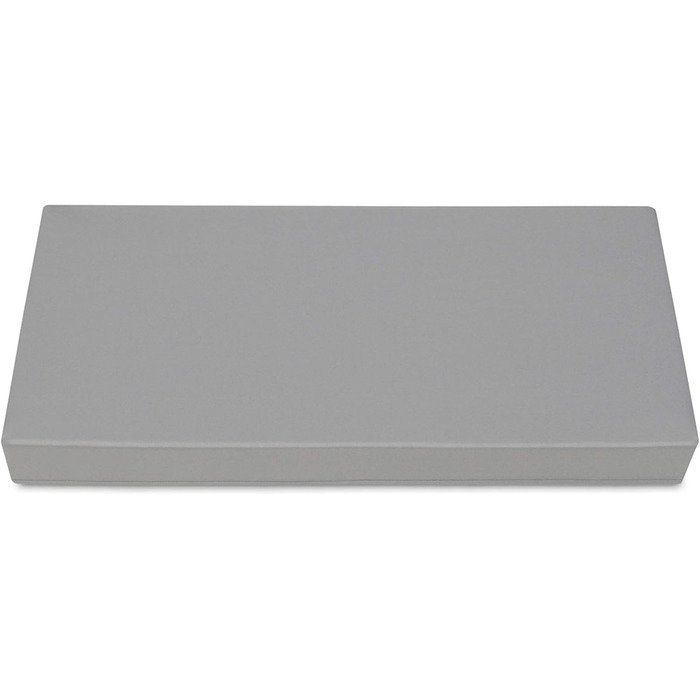 Крісло-лежанка для собак SuperKissen24: водонепроникний, миючий лежак для тварин (сірий, 80x40 см)