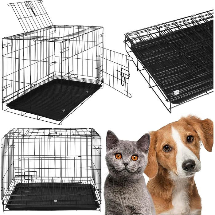 Клітка для гризунів SPRINGOS з двома дверцятами, 60 x 50 x 42 см